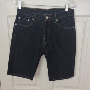 Levi Strauss 505 Dark Wash Jean Shorts